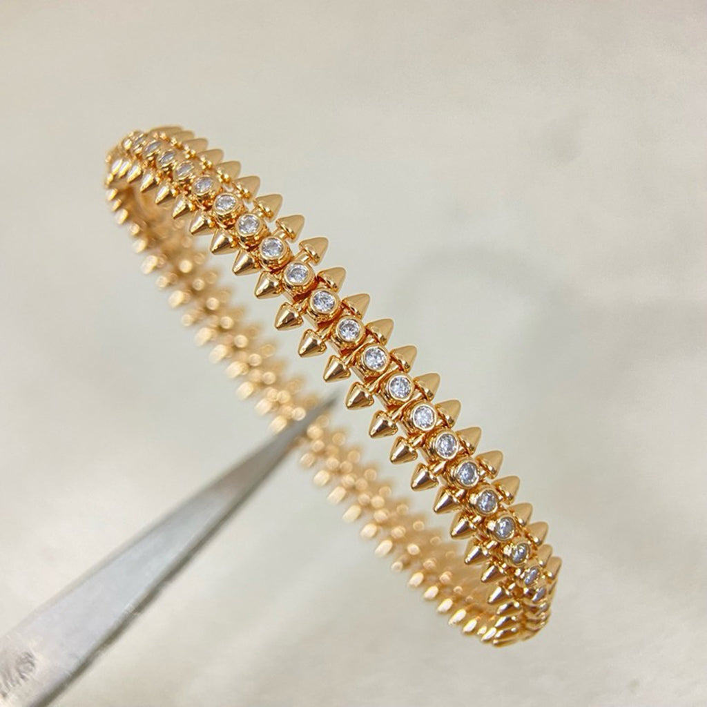 [AURORA]CLASH  BRACELET 8MM DIAMONDS