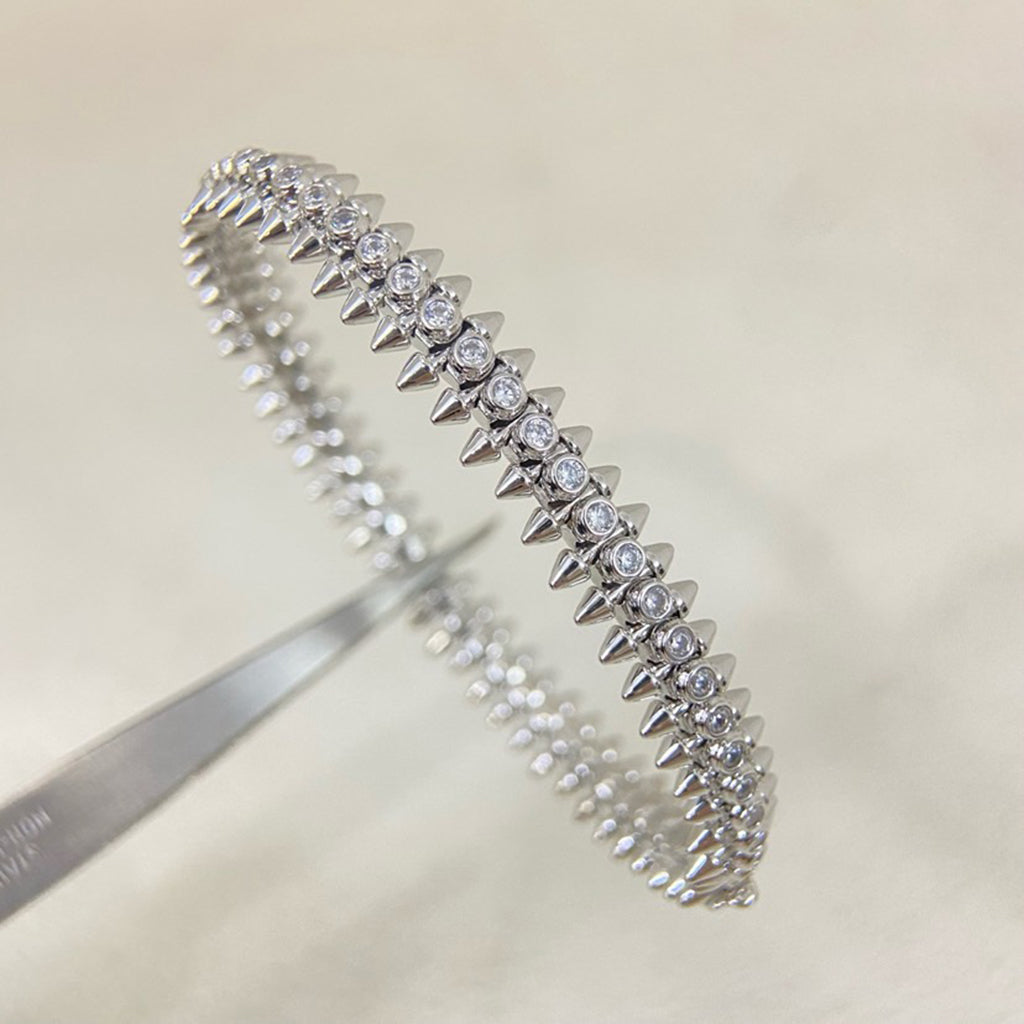 [AURORA]CLASH  BRACELET 8MM DIAMONDS