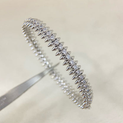 [AURORA]CLASH  BRACELET 8MM DIAMONDS