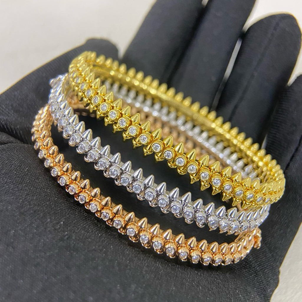 [AURORA]CLASH  BRACELET 8MM DIAMONDS