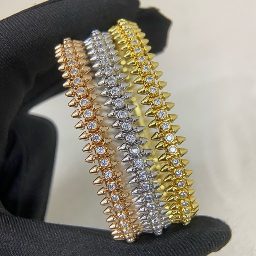 [AURORA]CLASH  BRACELET 8MM DIAMONDS