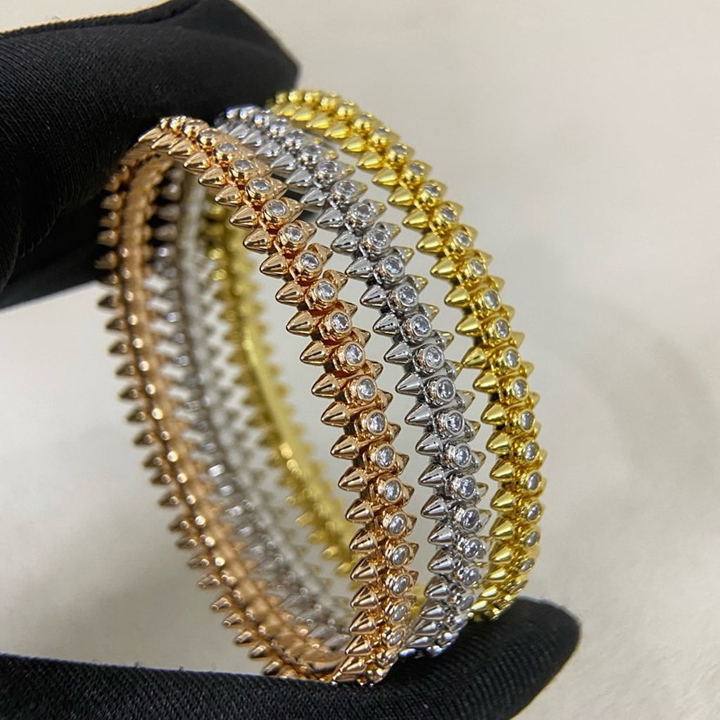 [AURORA]CLASH  BRACELET 8MM DIAMONDS