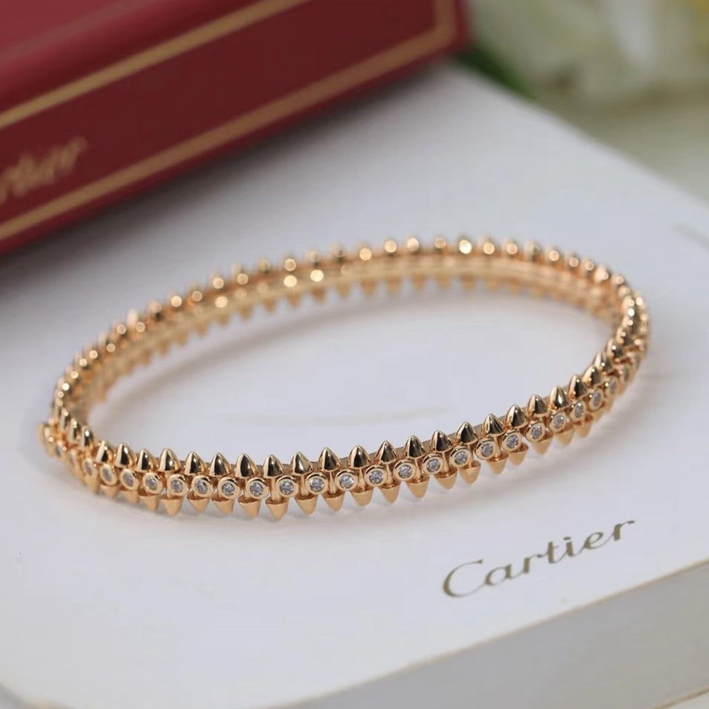 [AURORA]CLASH  BRACELET 8MM DIAMONDS