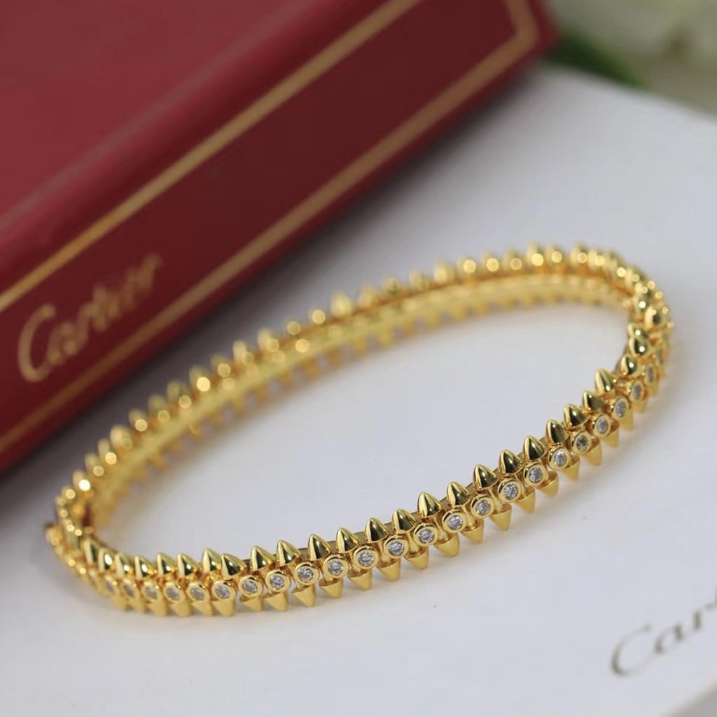 [AURORA]CLASH  BRACELET 8MM DIAMONDS