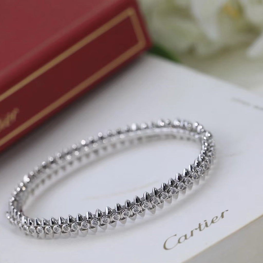 [AURORA]CLASH  BRACELET 8MM DIAMONDS