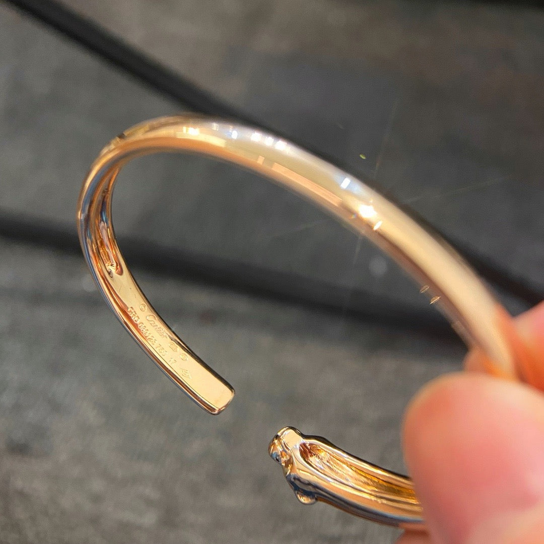 [AURORA]PANTHERE OPEN BRACELET