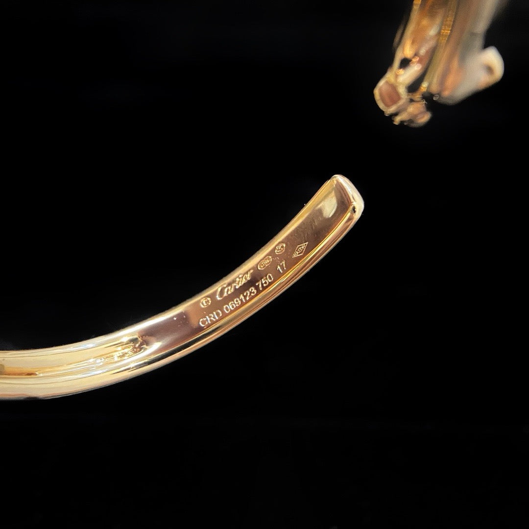 [AURORA]PANTHERE OPEN BRACELET