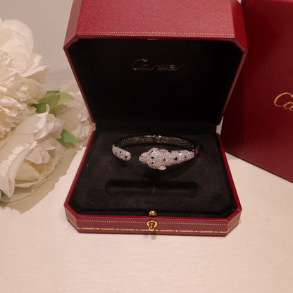 [AURORA]PANTHERE BIG BRACELET DIAMONDS