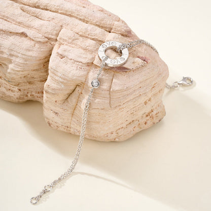[AURORA]LOVE BRACELET 2 DIAMOND