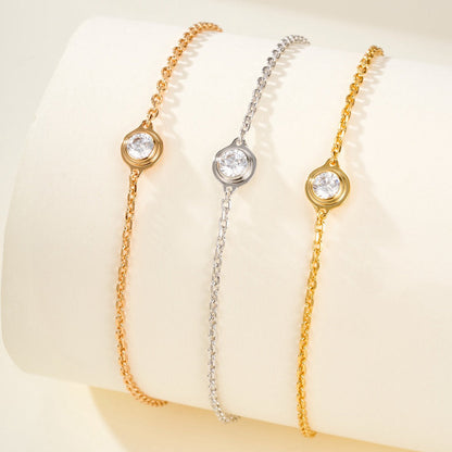 [AURORA]DAMOUR BRACELET 1 DIAMOND