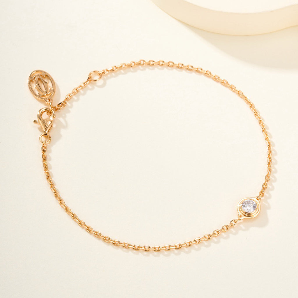 [AURORA]DAMOUR BRACELET 1 DIAMOND