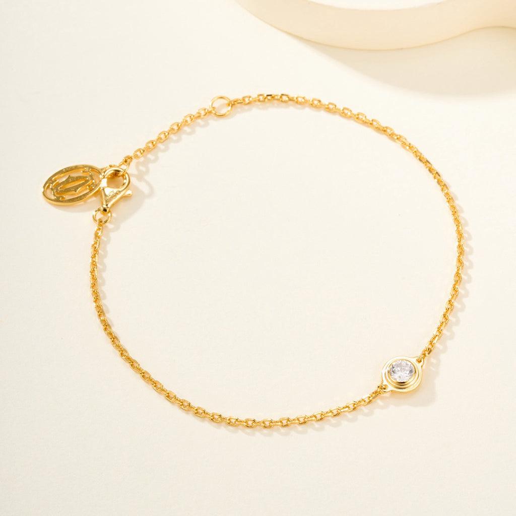 [AURORA]DAMOUR BRACELET 1 DIAMOND