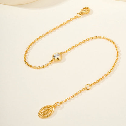 [AURORA]DAMOUR BRACELET 1 DIAMOND
