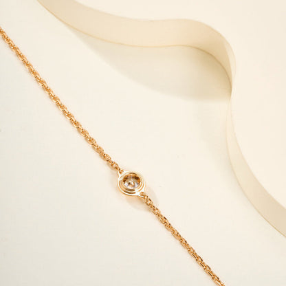 [AURORA]DAMOUR BRACELET 1 DIAMOND