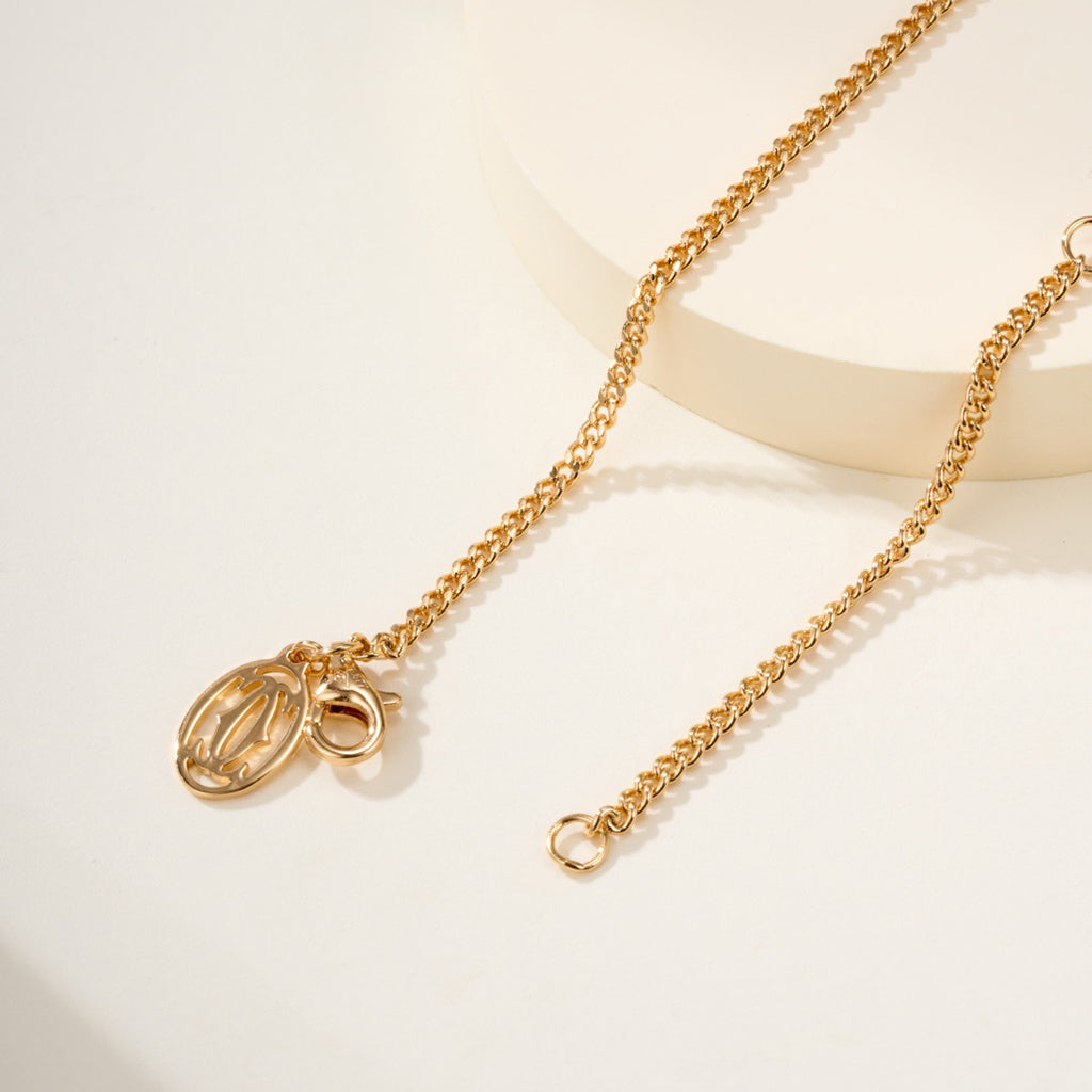 [AURORA]TRINITY CUSHION NECKLACE COLLECTION