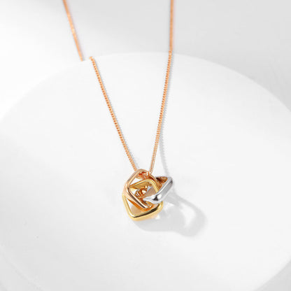 [AURORA]TRINITY CUSHION NECKLACE COLLECTION