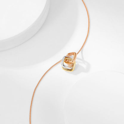 [AURORA]TRINITY CUSHION NECKLACE COLLECTION
