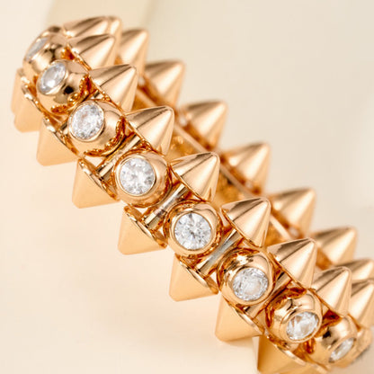 [AURORA]CLASH 6.8MM DIAMOND MEDIUM RING