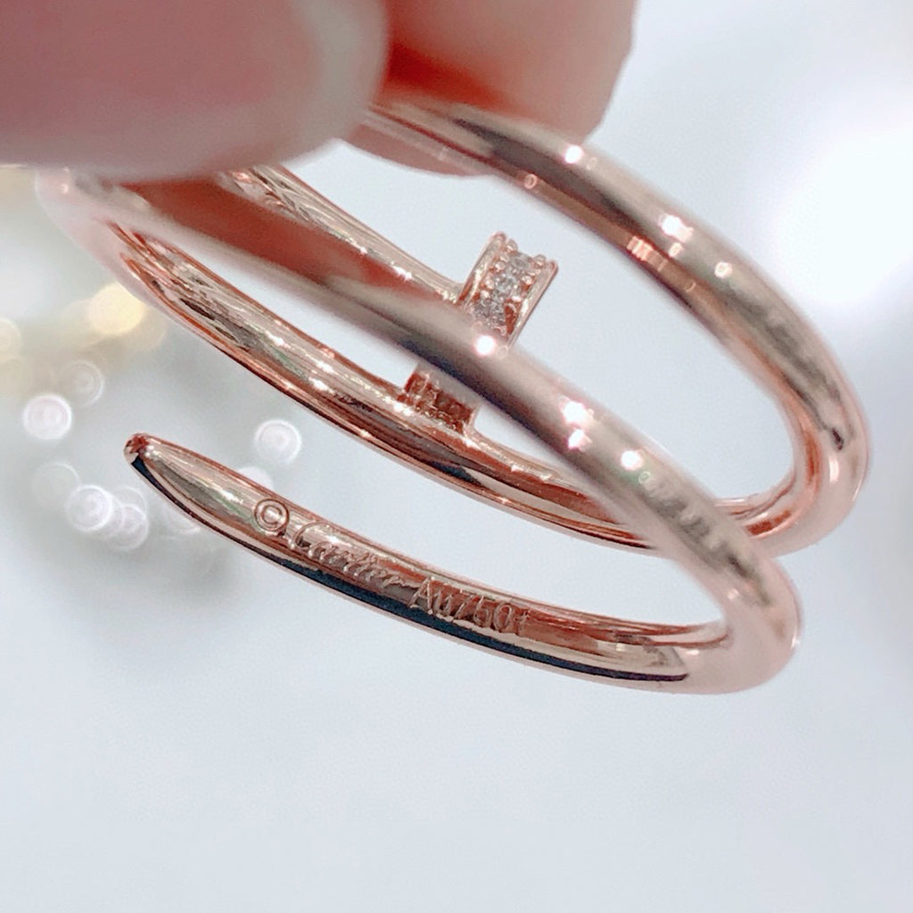 [AURORA]JUSTE RING 4.8MM FULL DIAMOND
