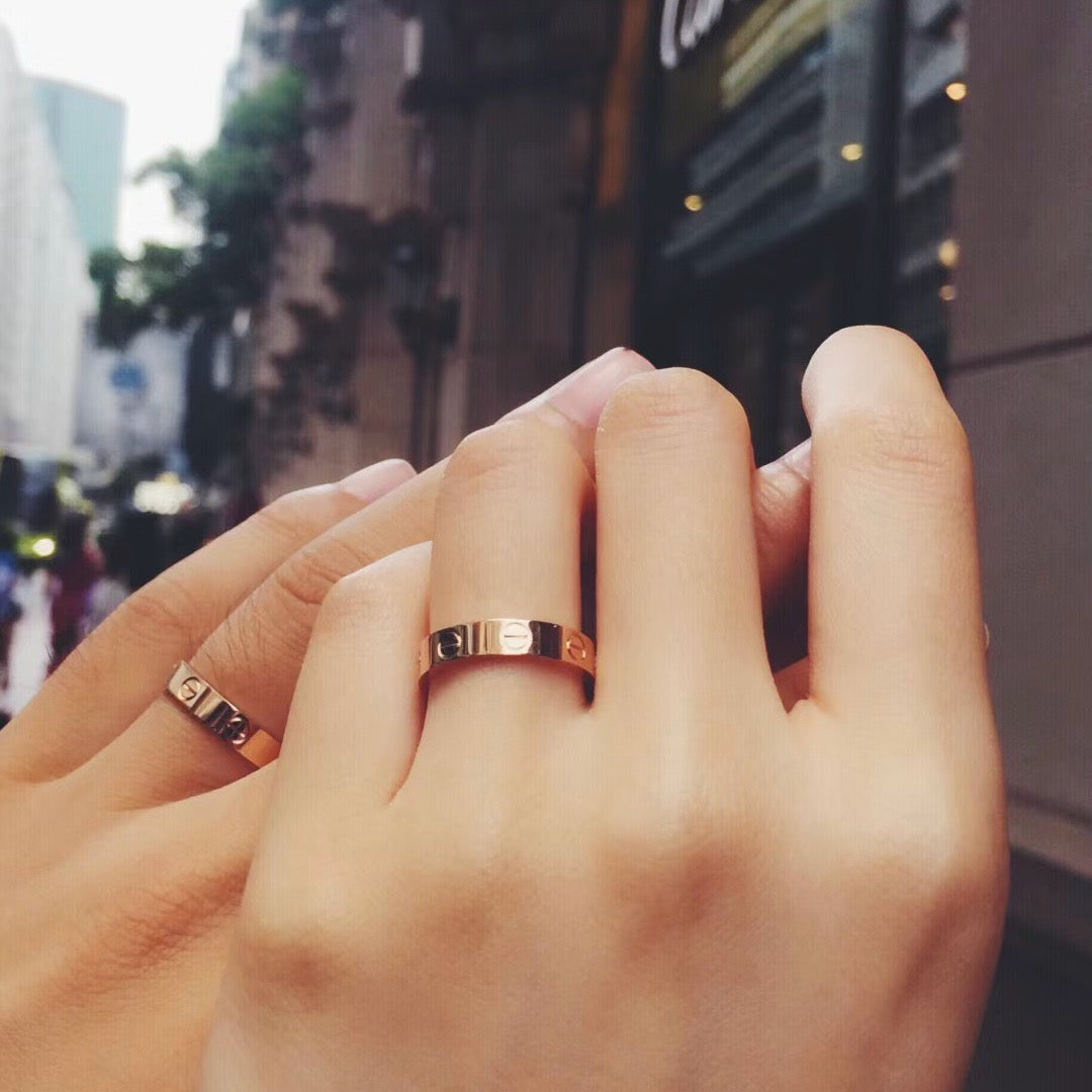 [AURORA]LOVE RING 3.6 MM NO DIAMOND