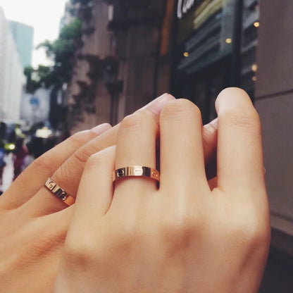 [AURORA]LOVE RING 3.6 MM NO DIAMOND