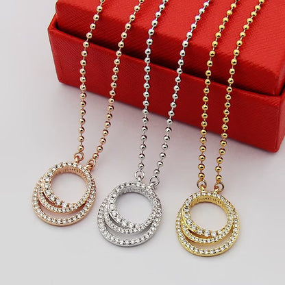 [AURORA]ETINCELLE  FULL DIAMOND NECKLACE