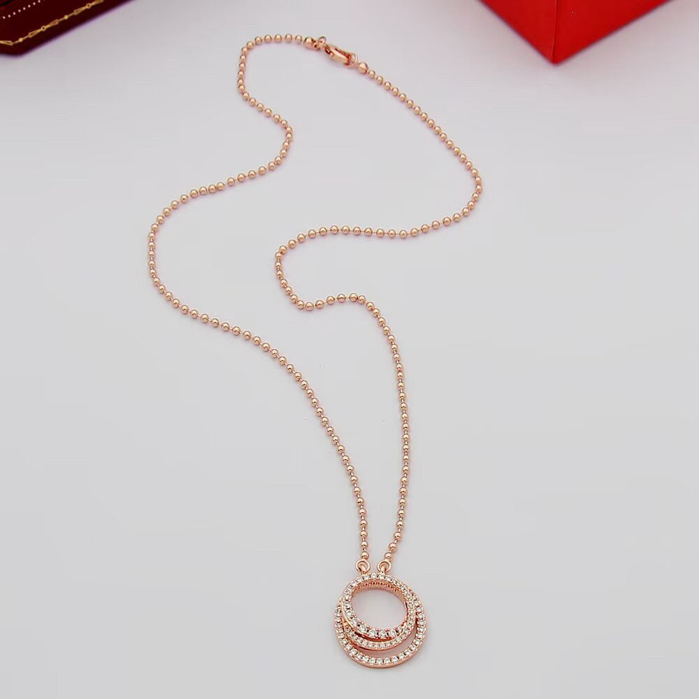[AURORA]ETINCELLE  FULL DIAMOND NECKLACE