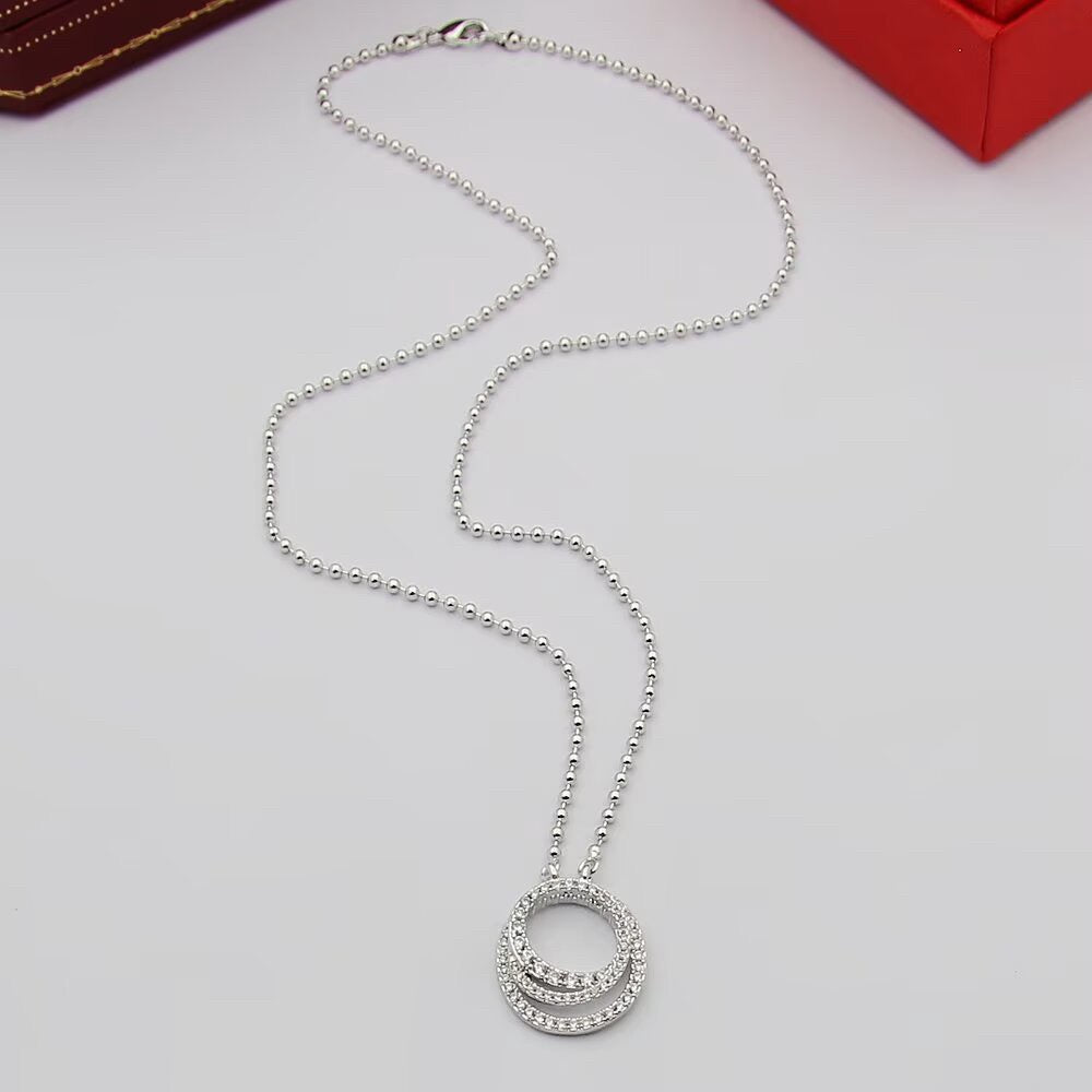 [AURORA]ETINCELLE  FULL DIAMOND NECKLACE