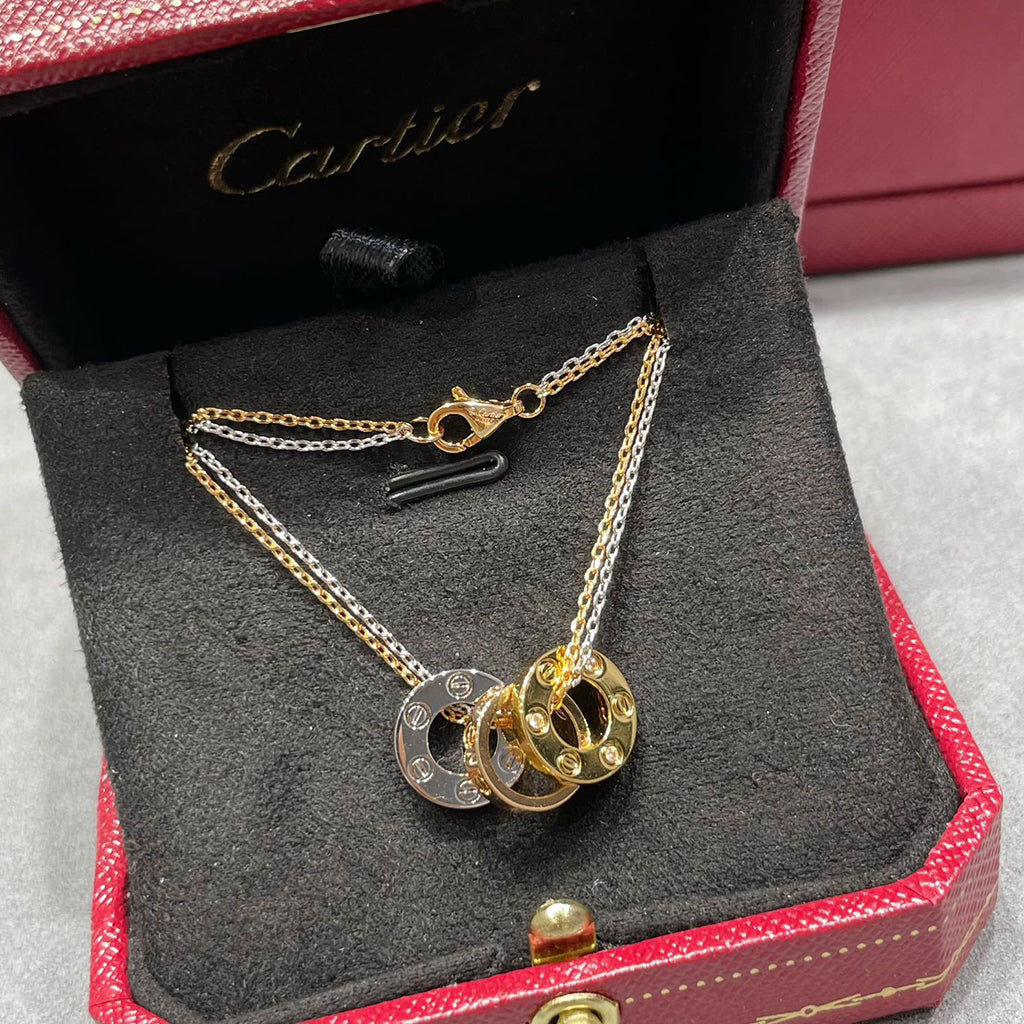 [AURORA]LOVE 6 DIAMOND PENDANT NECKLACE