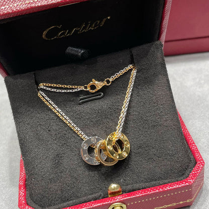 [AURORA]LOVE 6 DIAMOND PENDANT NECKLACE