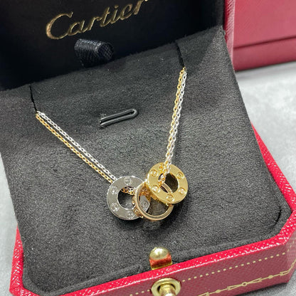 [AURORA]LOVE 6 DIAMOND PENDANT NECKLACE