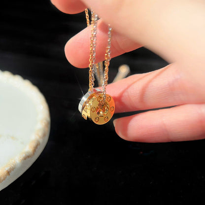 [AURORA]LOVE 6 DIAMOND PENDANT NECKLACE