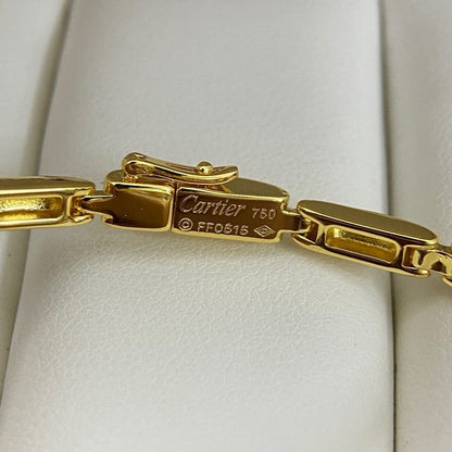 [AURORA]PANTHERE HALF DIAMOND ON CHAIN BRACELET
