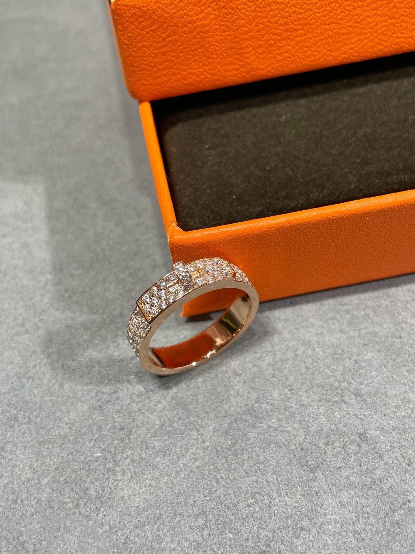 [Baslove]KELLY PINK GOLD DIAMOND RING