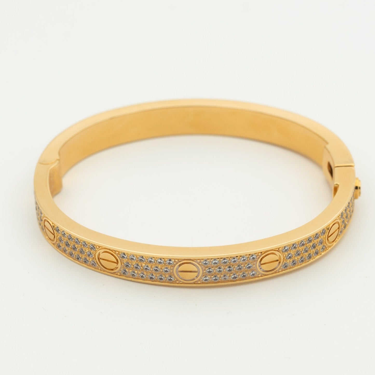 [Baslove]LOVE BRACELET 6.1MM DIAMOND-PAVED