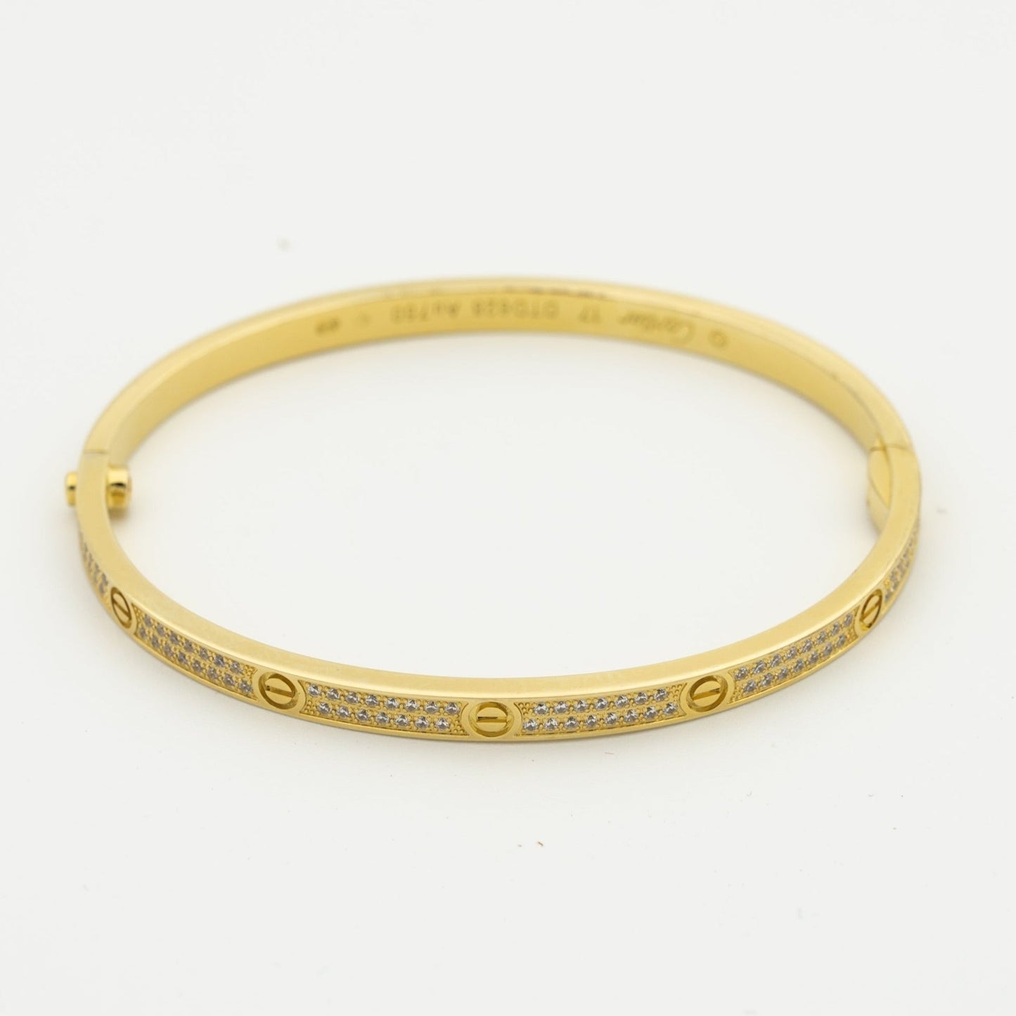 [Baslove]LOVE BRACELET 3.65MM DIAMOND-PAVED