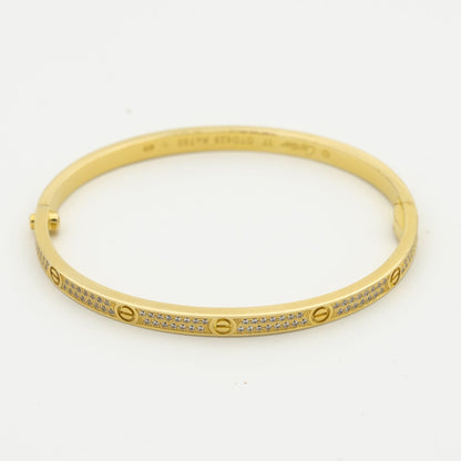 [Baslove]LOVE BRACELET 3.65MM DIAMOND-PAVED