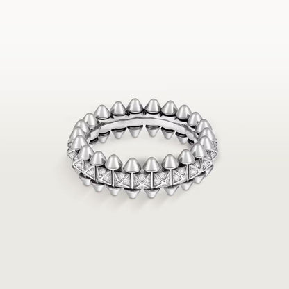 [AURORA]CLASH 6.4MM SMALL FULL DIAMOND RING