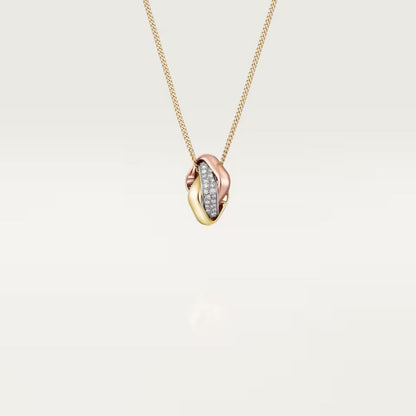 [AURORA]TRINITY CUSHION NECKLACE COLLECTION