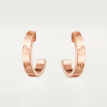 [AURORA]LOVE EARRINGS 2.65 MM NO DIAMOND SMALL