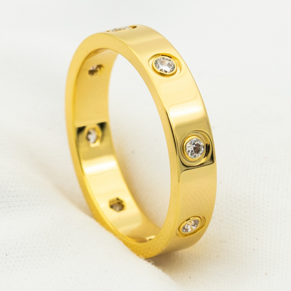 [Baslove]LOVE RING 3.6MM 8 DIAMONDS