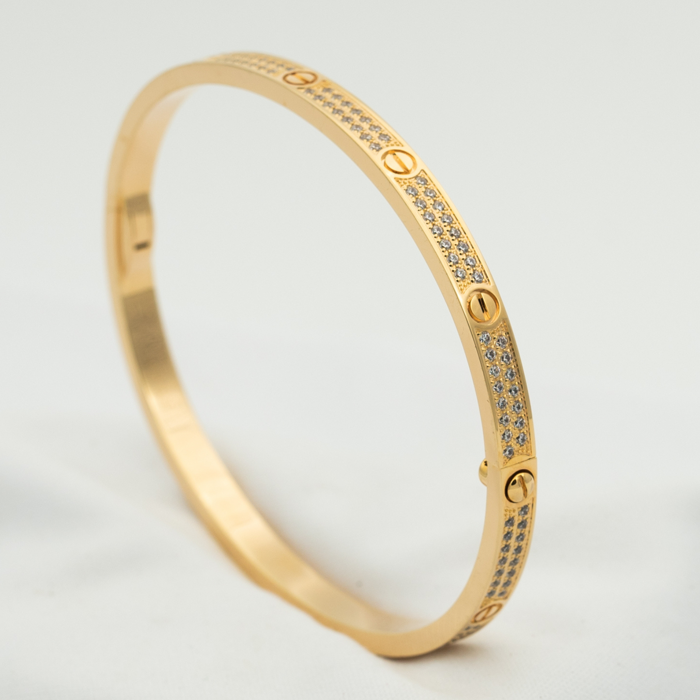 [Baslove]LOVE BRACELET 3.65MM DIAMOND-PAVED