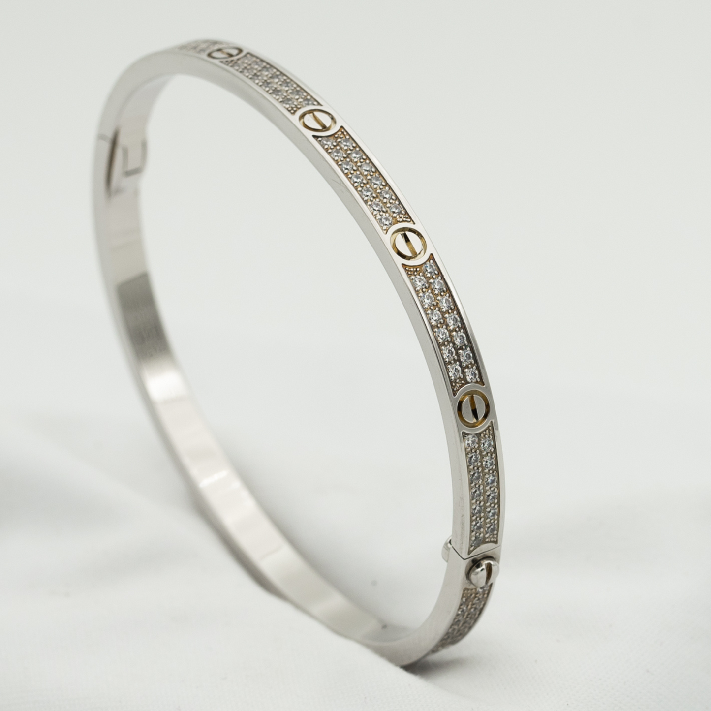 [Baslove]LOVE BRACELET 3.65MM DIAMOND-PAVED