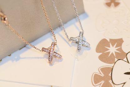 [Baslove]JEUX DE DIAMOND NECKLACE