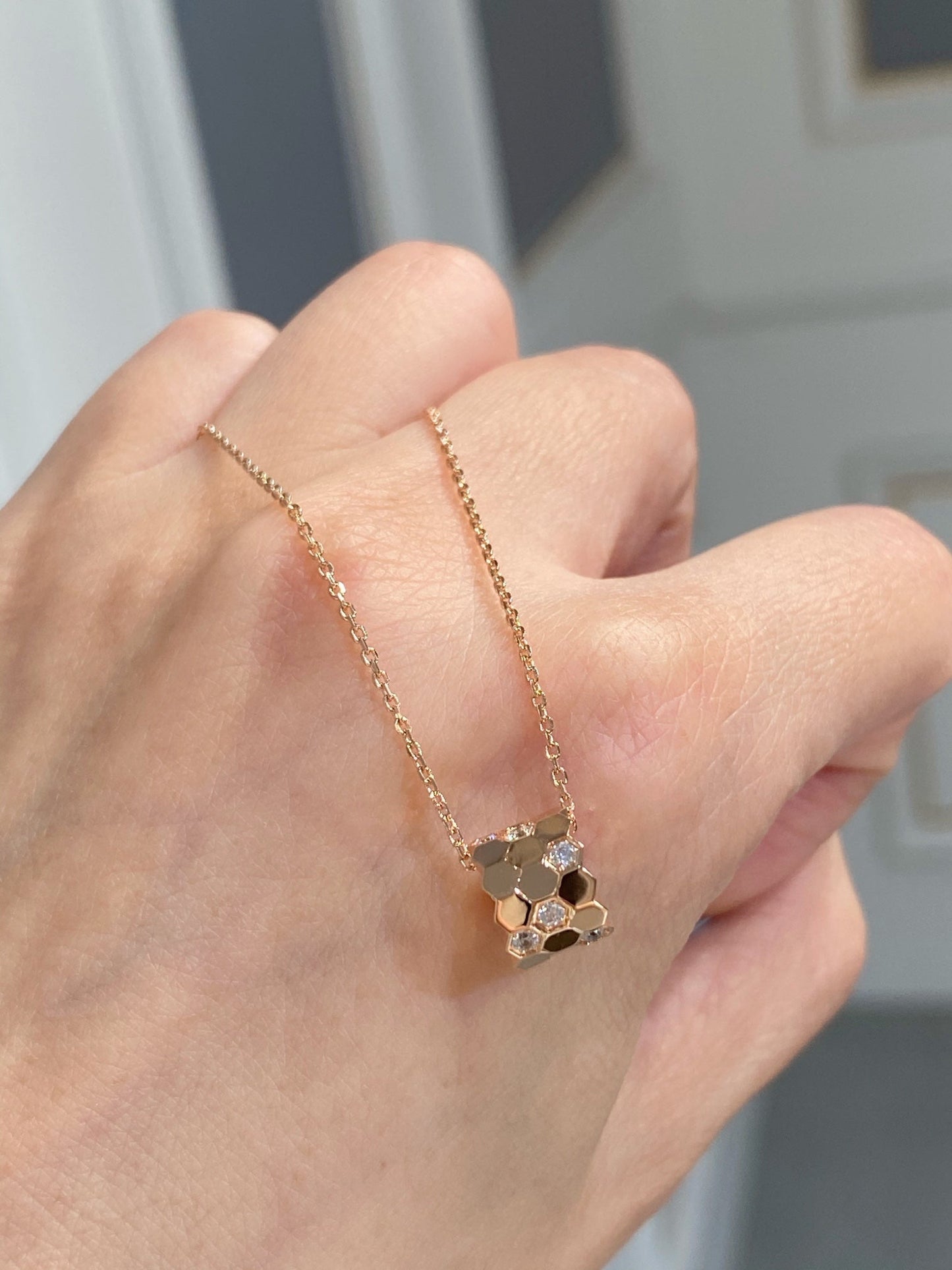 [Baslove]BEE LOVE DIAMOND NECKLACE