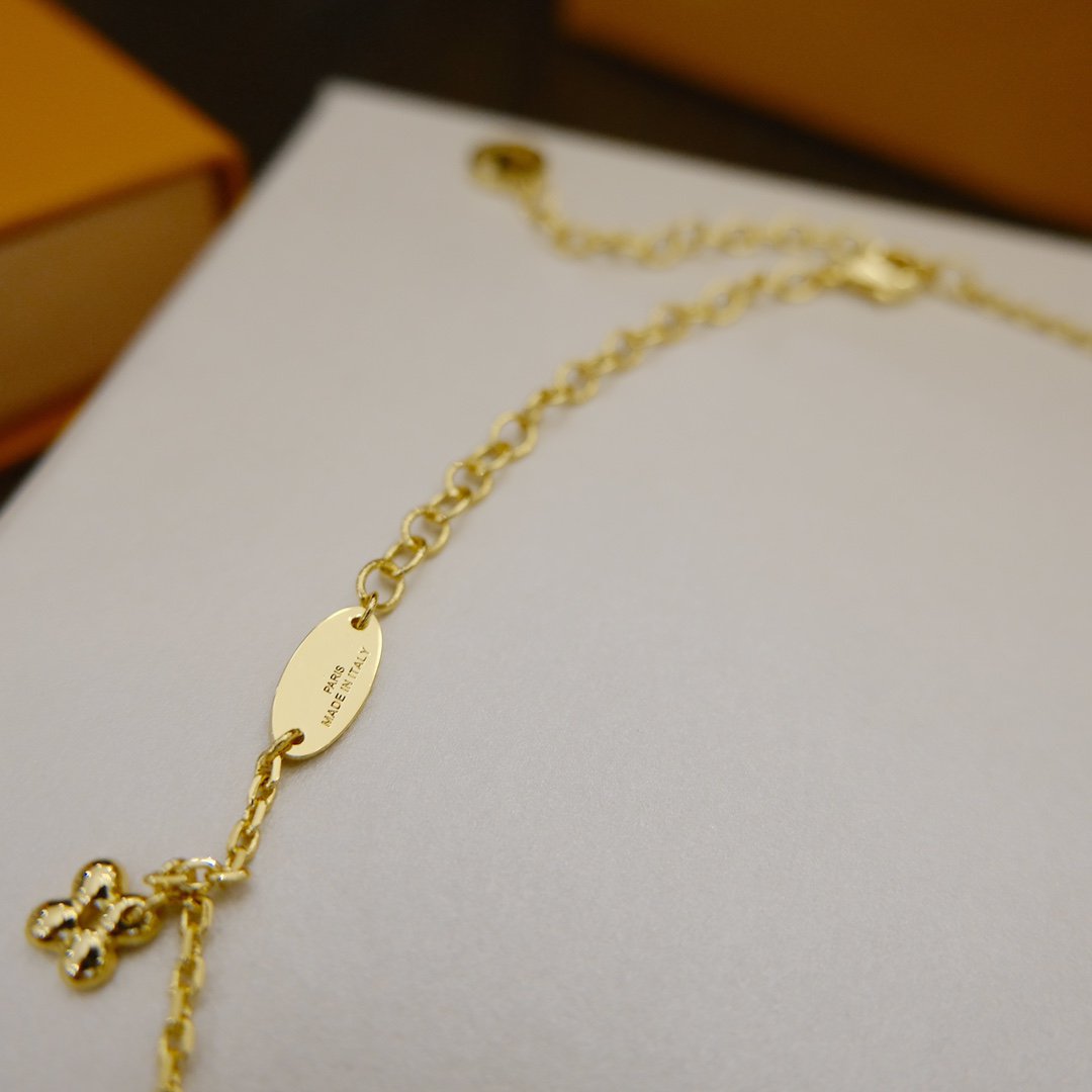 [Baslove]BLOOMING SUPPLE NECKLACE BRASS