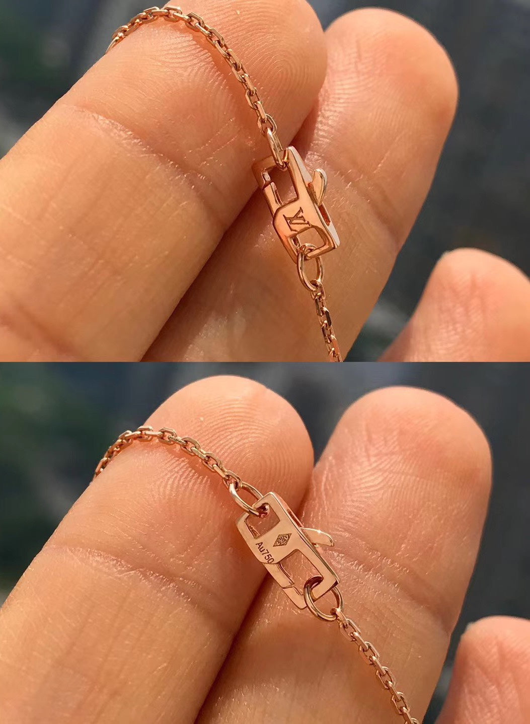 [Baslove]BLOSSOM PENDANT PINK GOLD AND DIAMOND