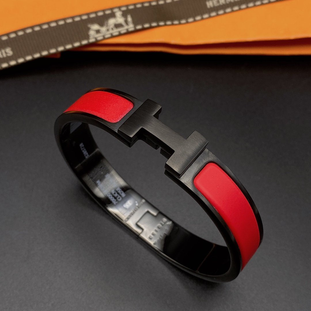 [Baslove]CLIC HM SO BLACK RED BRACELET