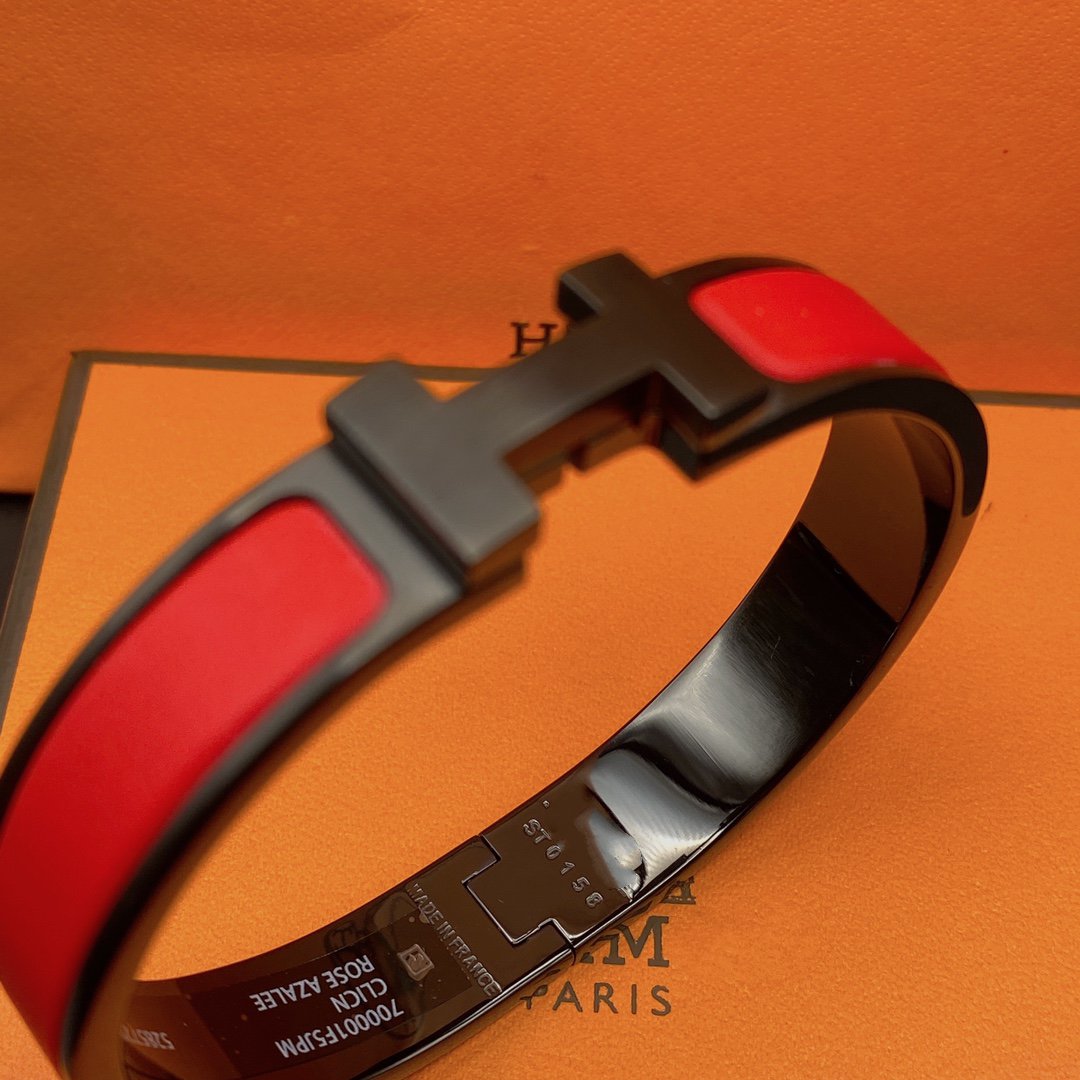 [Baslove]CLIC HM SO BLACK RED BRACELET