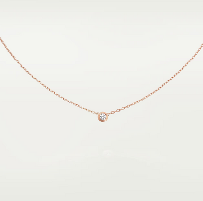 [Baslove]DAMOUR DIAMOND NECKLACE